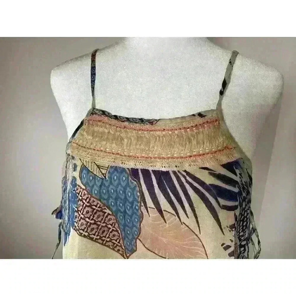 RAGA Tropic Vibes Short Mini Dress Beach Vacation Cotton NWT Size Small R2369 - Picture 4 of 9